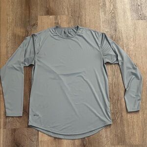 BYLT Performance+ Gray Long Sleeve